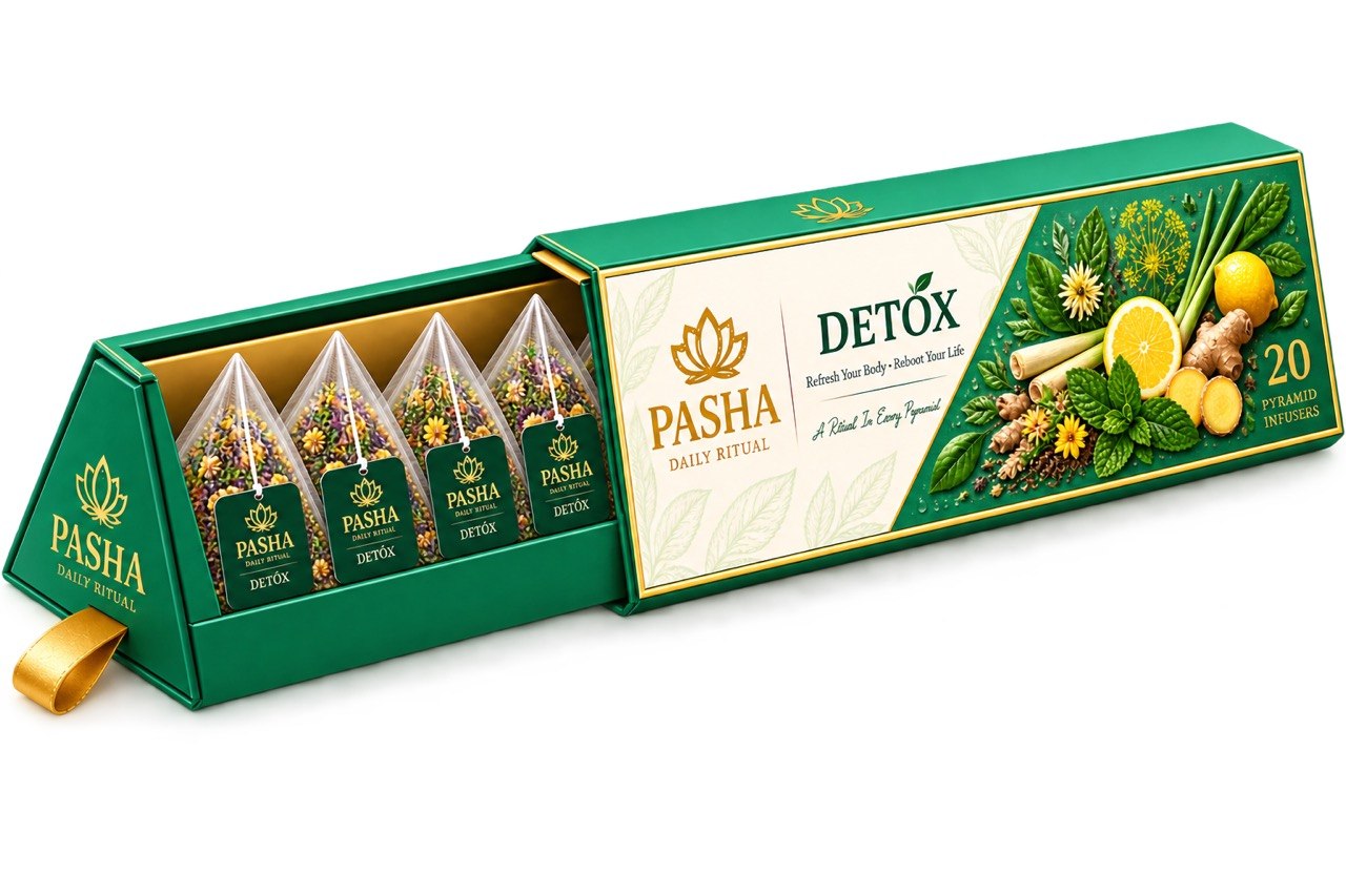 فنجان دمنوش PASHA DETOX