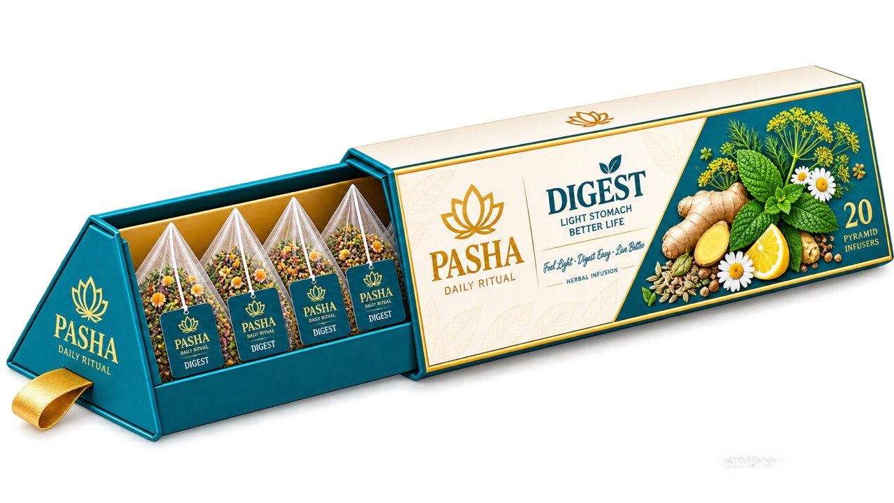فنجان دمنوش PASHA DIGEST