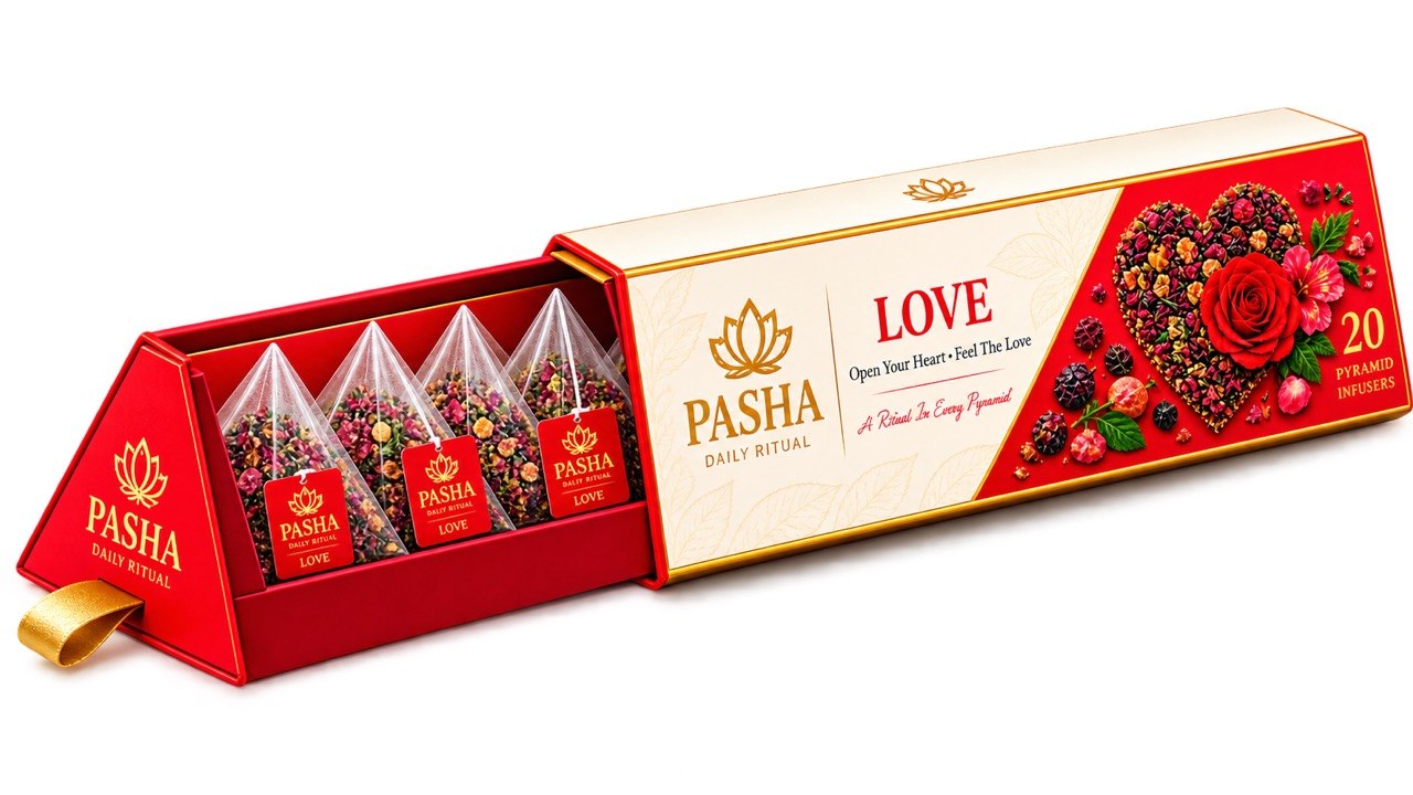 فنجان دمنوش PASHA LOVE