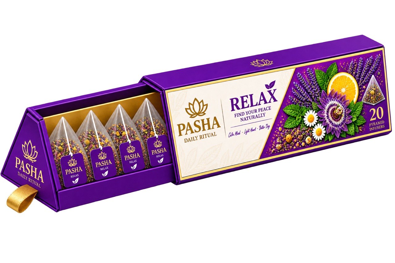 فنجان دمنوش PASHA RELAX